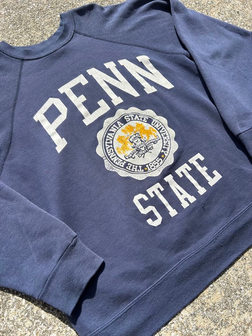 90's Tultexスウェット ラグラン 三段 カレッジvintage