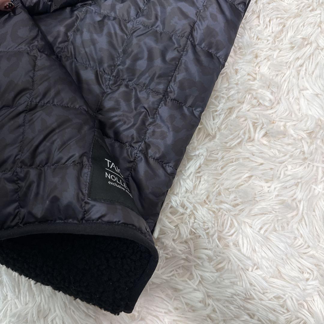 【希少美品】レオパード NOLLEY'S TAION 別注ボア ダウン コート