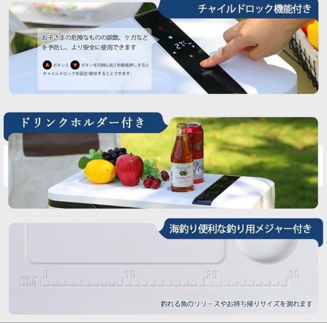 ポータブル冷蔵庫 車載冷蔵庫 冷凍加熱両方対応