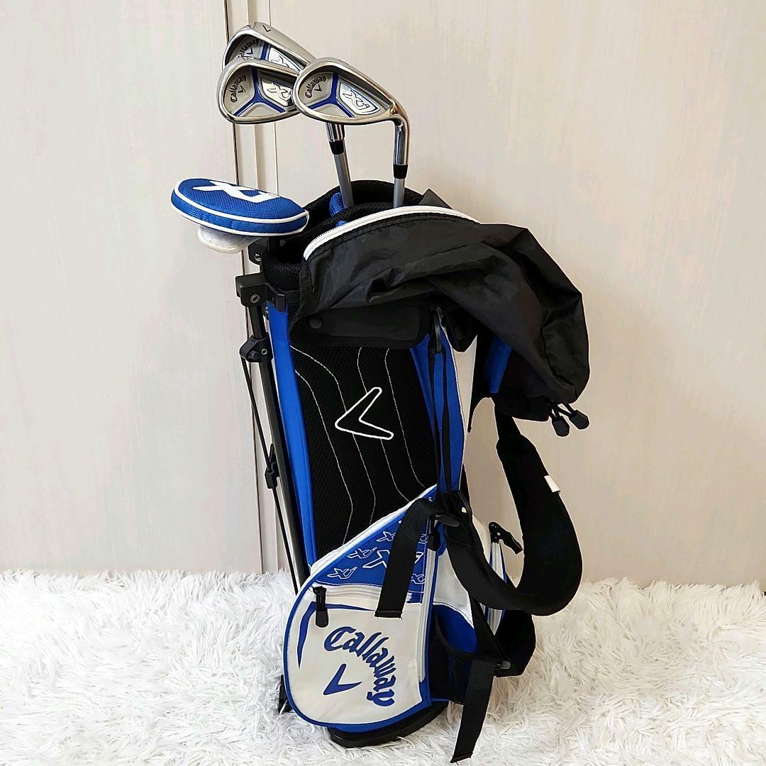 キャロウェイ Xj2 ジュニア ゴルフクラブセット 4本 アイアン パター