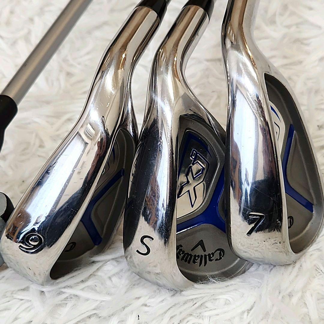 キャロウェイ Xj2 ジュニア ゴルフクラブセット 4本 アイアン パター