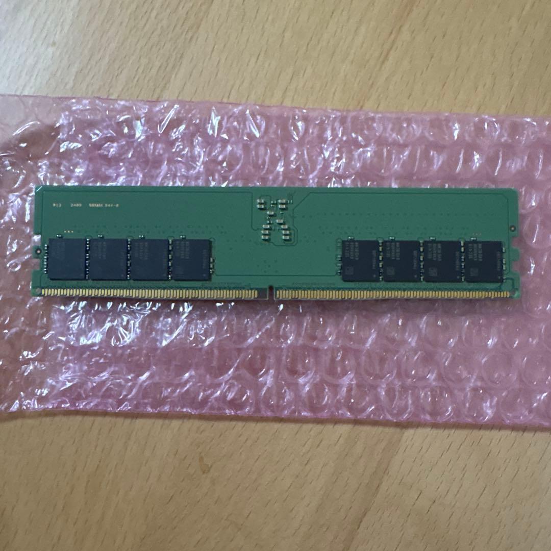 Samsung32GBDDR5 5600MHzデスクトップ用　市場から1万円引き