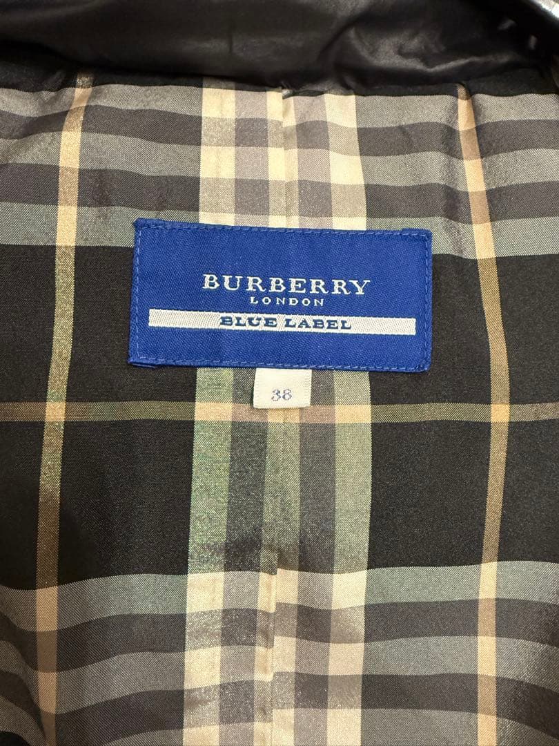 バーバリー blue label ブルーレーベル ダウン
