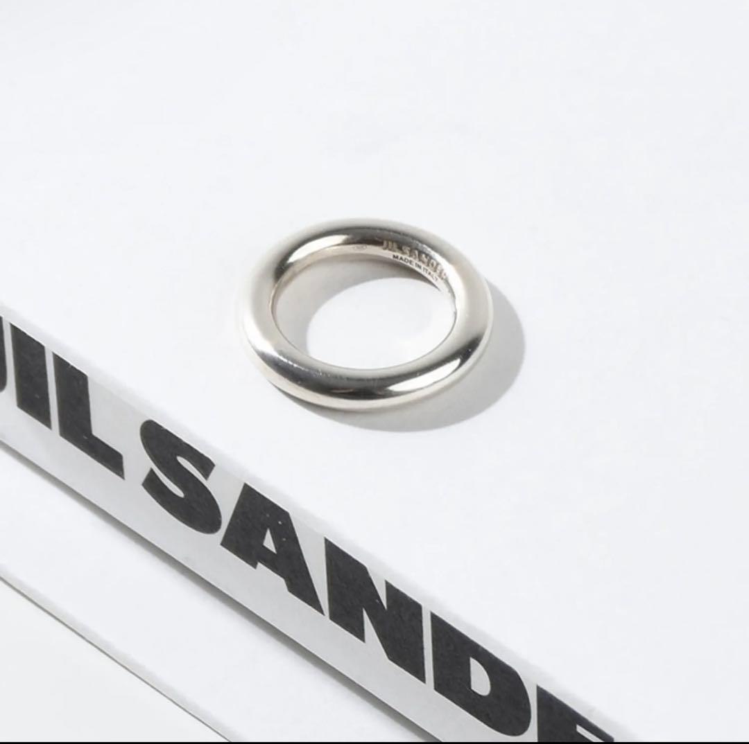 【未使用 ⭐︎定価54000円】ジルサンダー シルバーリングM(22号相当)正規品