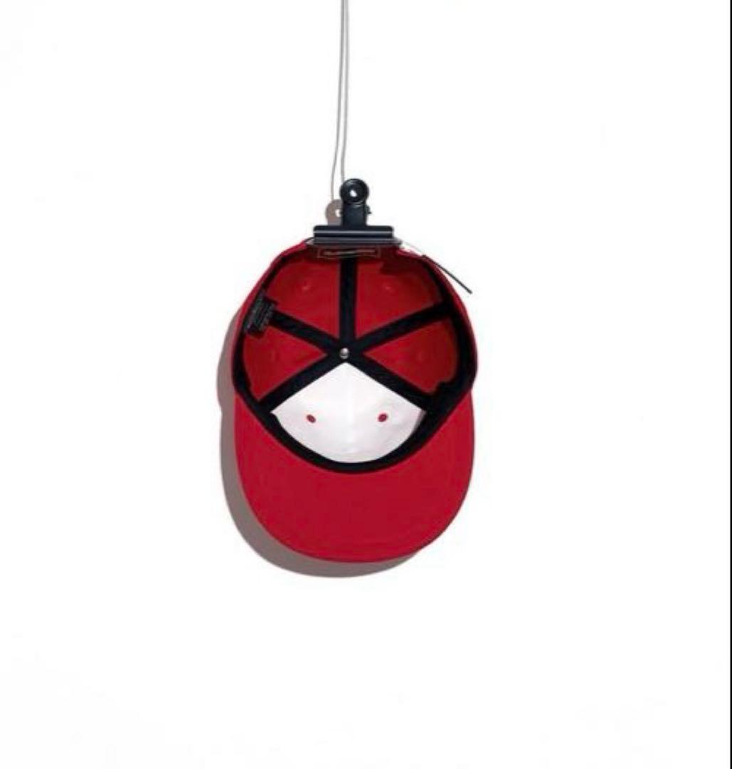 帽子 peaceminusone BALL CAP #1 RED