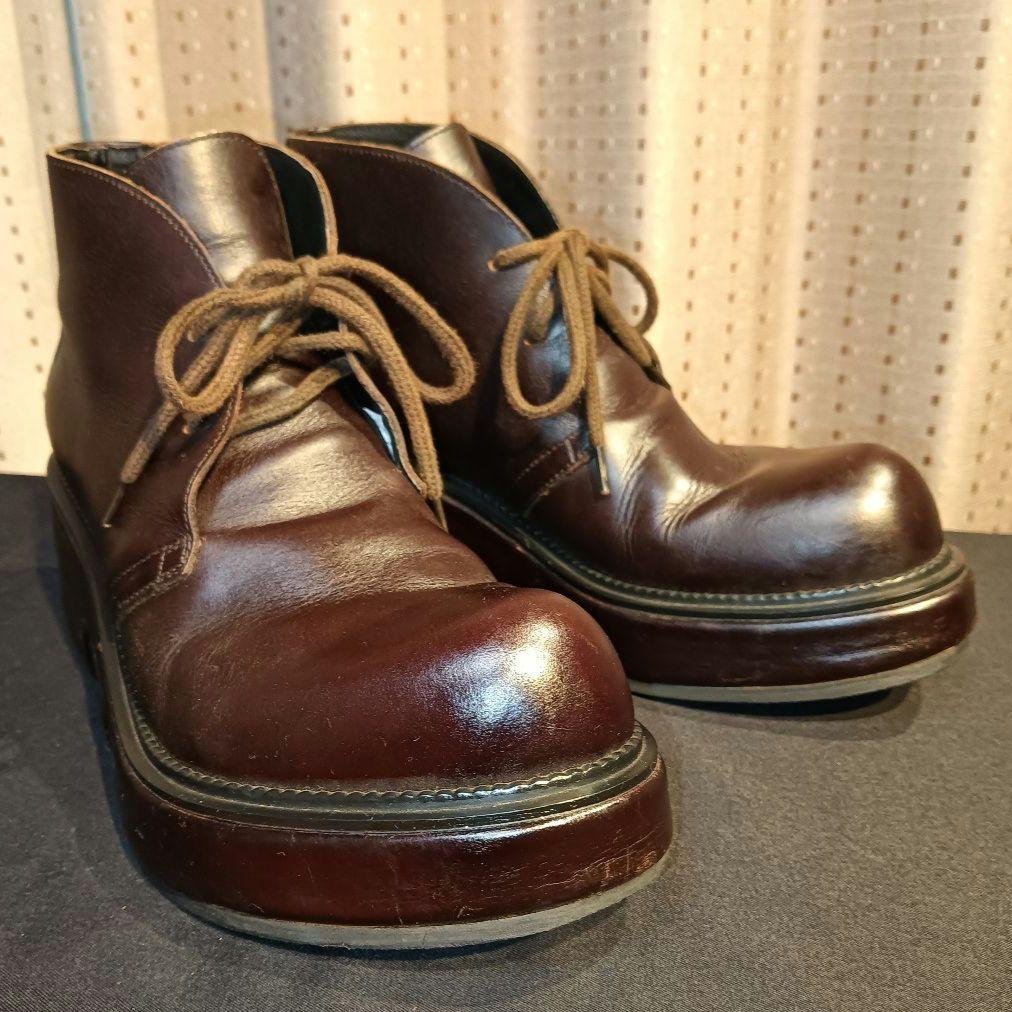 15haoku 03様ご依頼　☆JPG ハイカットブーツ☆　厚底本革レザー