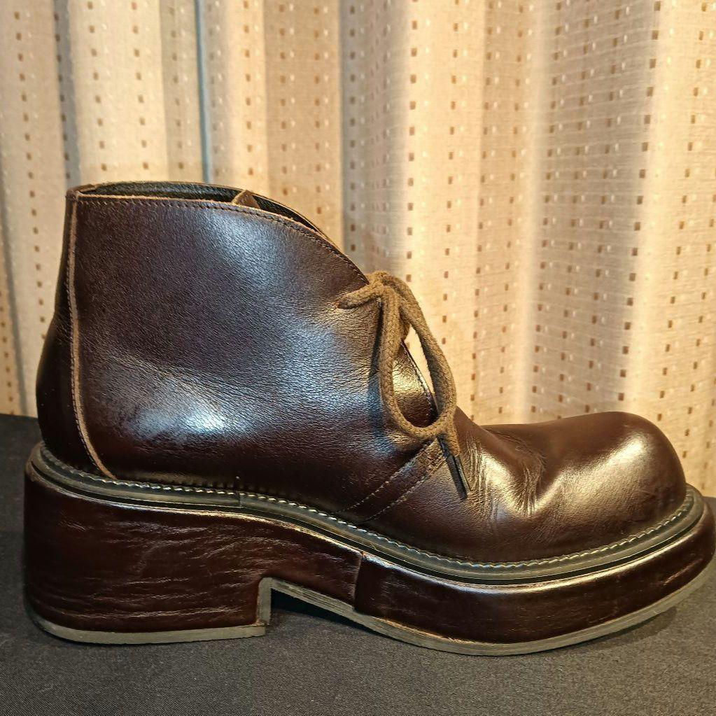 15haoku 03様ご依頼　☆JPG ハイカットブーツ☆　厚底本革レザー