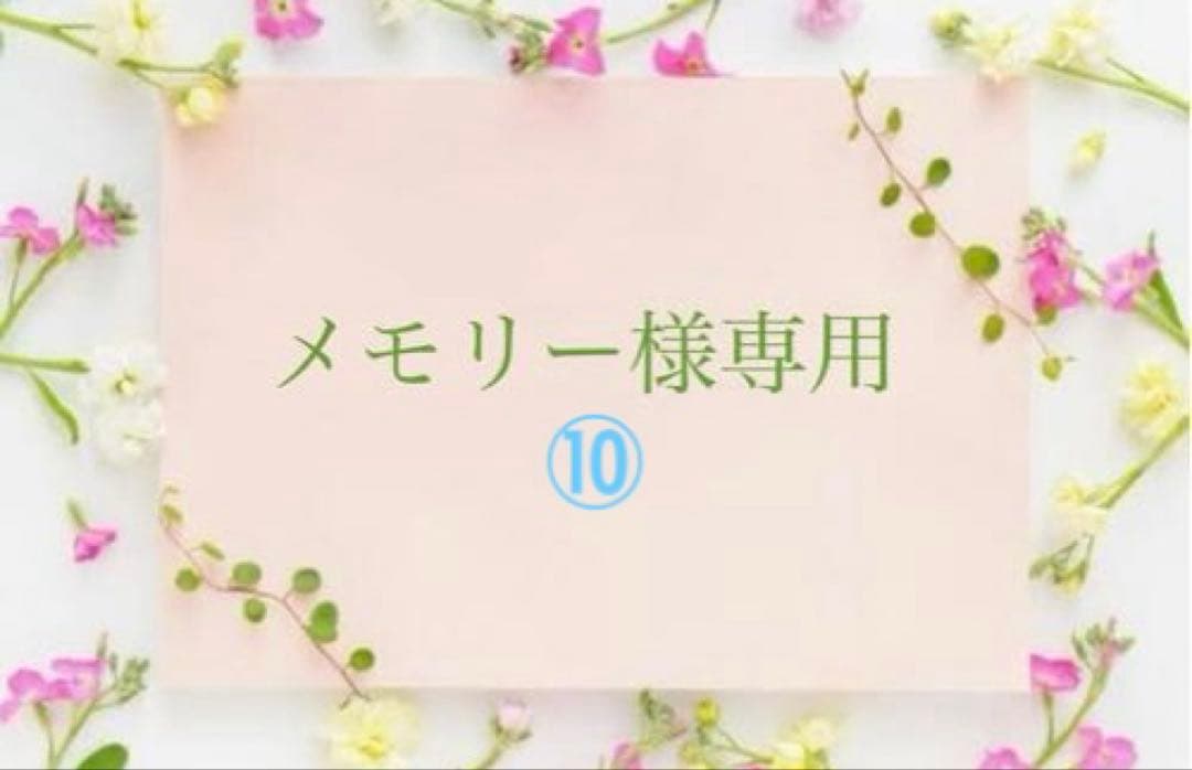 メモリー⑩