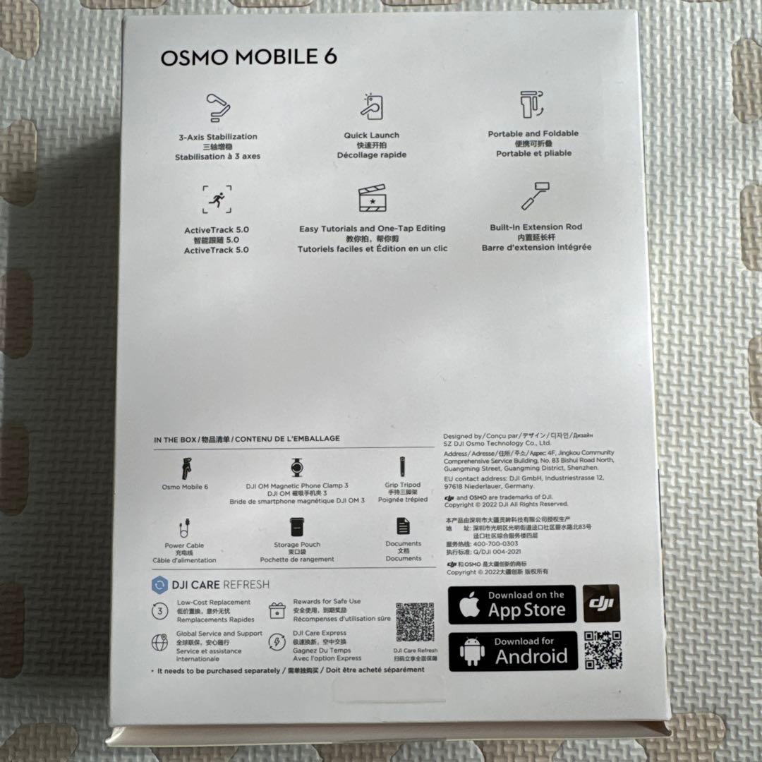 【美品】DJI OsmoMobile6+NovelGoalアダプターベースセット