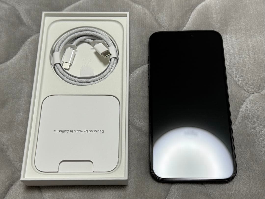 Apple iPhone 15 plus 128GB ブラック SIMフリー