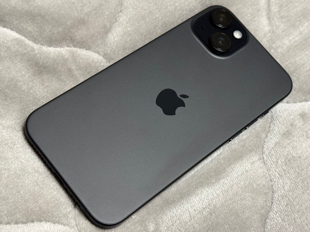 Apple iPhone 15 plus 128GB ブラック SIMフリー