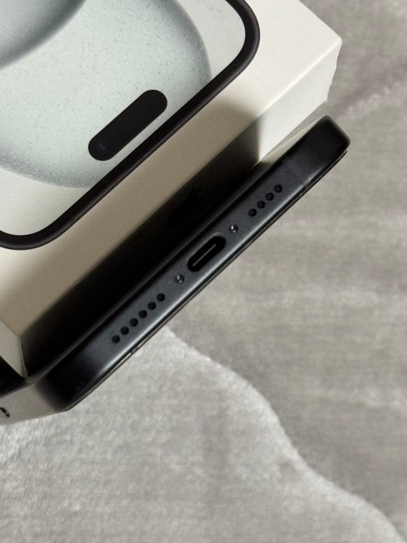 Apple iPhone 15 plus 128GB ブラック SIMフリー