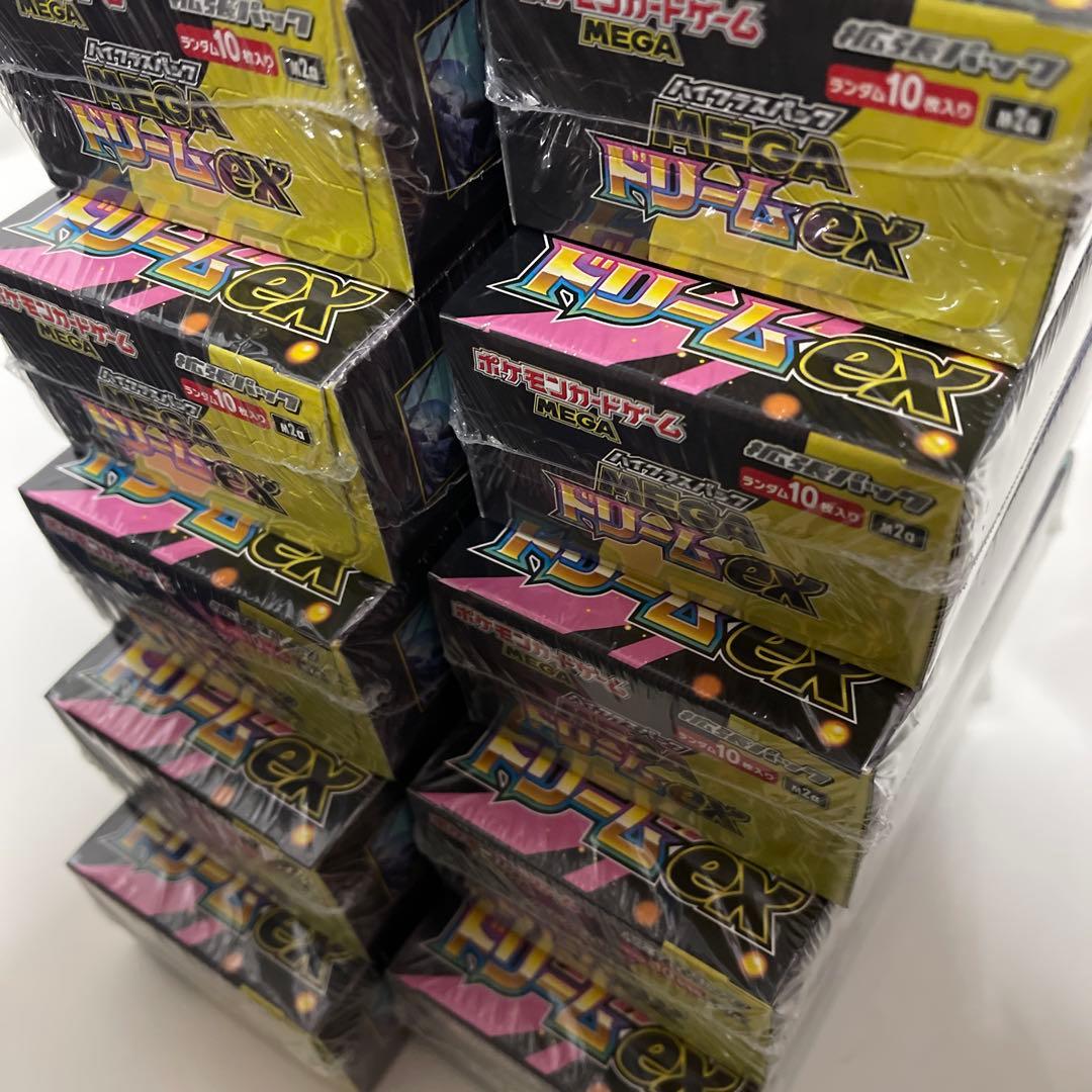 ポケモンカード MEGAドリームex 10BOX シュリンク付き