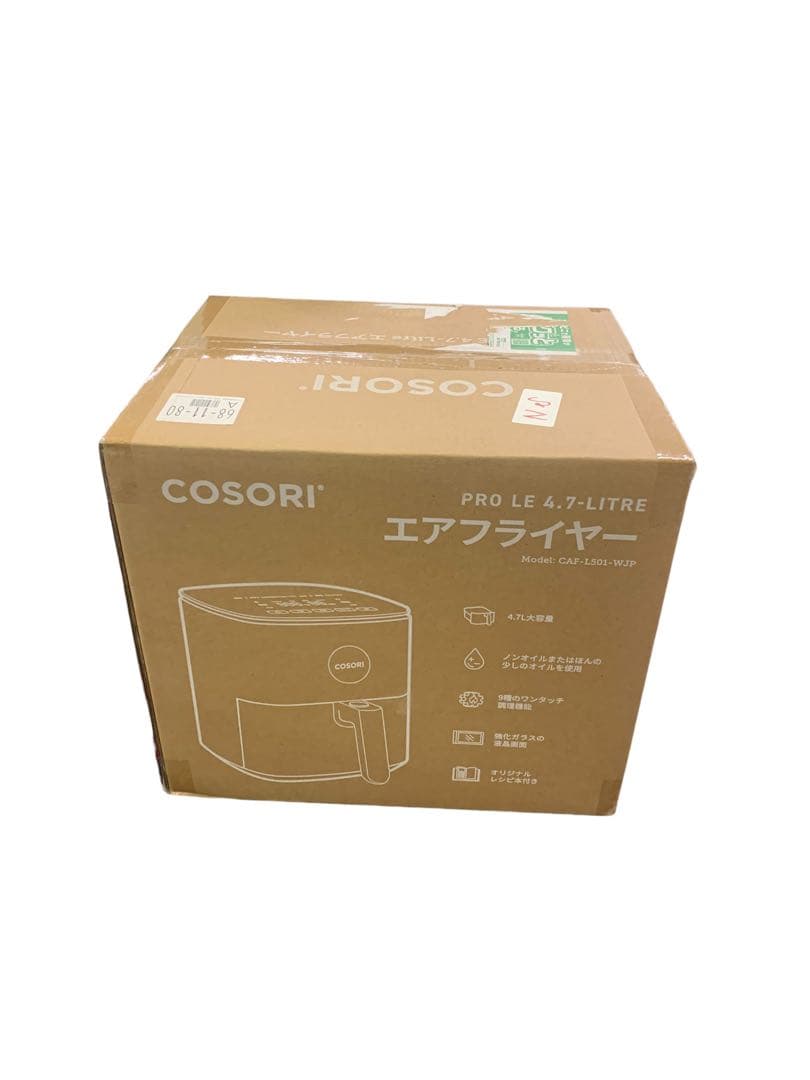 【開封済・未使用】COSORI エアフライヤー ノンフライヤー 4.7L 家庭用