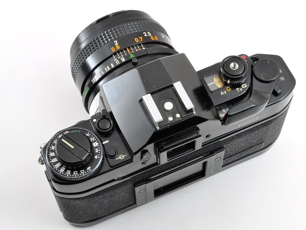 キヤノン A-1 ブラック FD 50mm f1.8 S.C. 動作確認済