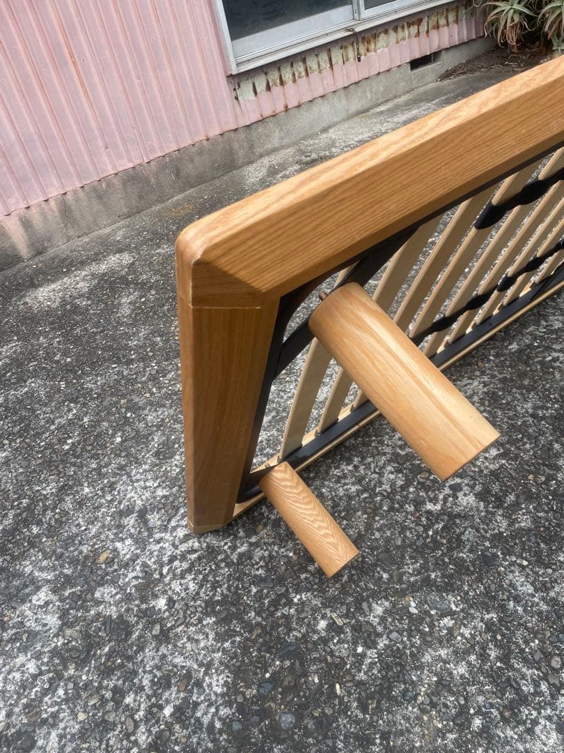 【引取限定】無印良品　スリムシングル　セミシングル　ベッド　フレーム　葛飾区