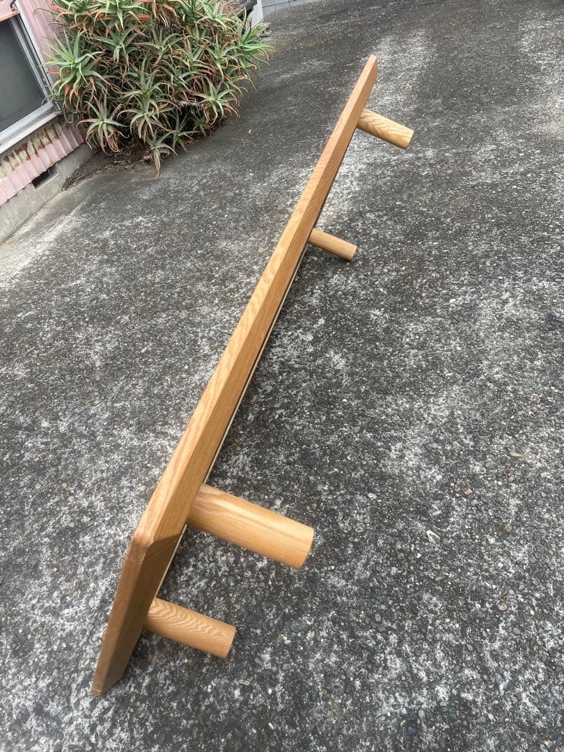 【引取限定】無印良品　スリムシングル　セミシングル　ベッド　フレーム　葛飾区