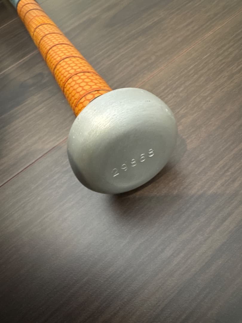 美品✨M.F.K. JB 中学生用 軟式バット シルバー　MIZUNOカバー付き