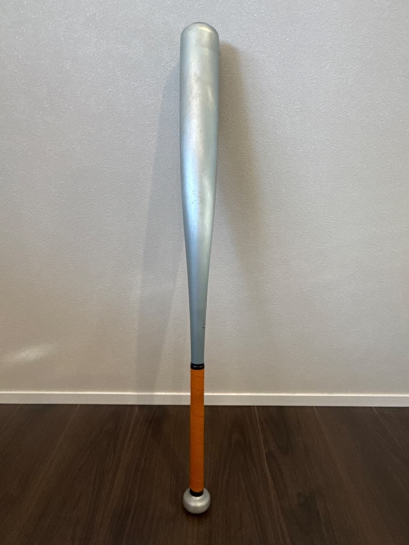美品✨M.F.K. JB 中学生用 軟式バット シルバー　MIZUNOカバー付き