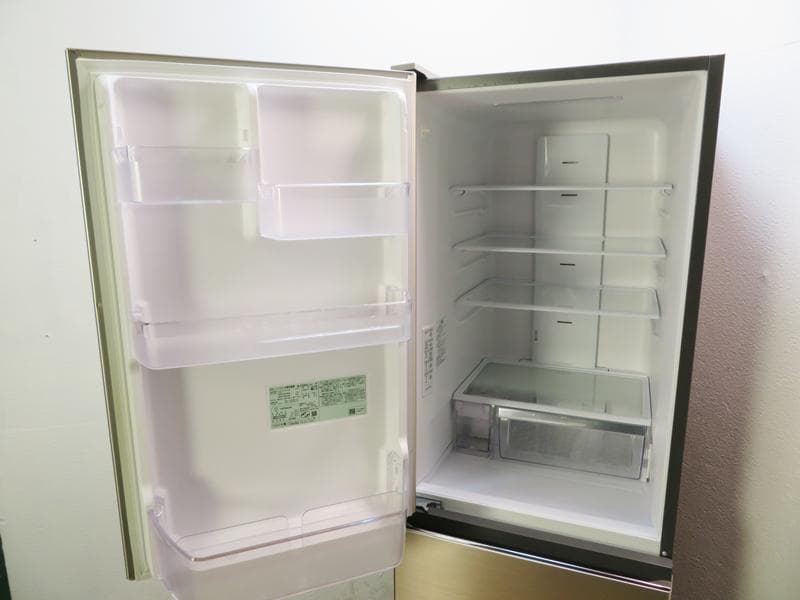 送料込 日立 3ドア冷蔵庫 315L 2020年製 R-V32KVL GL03