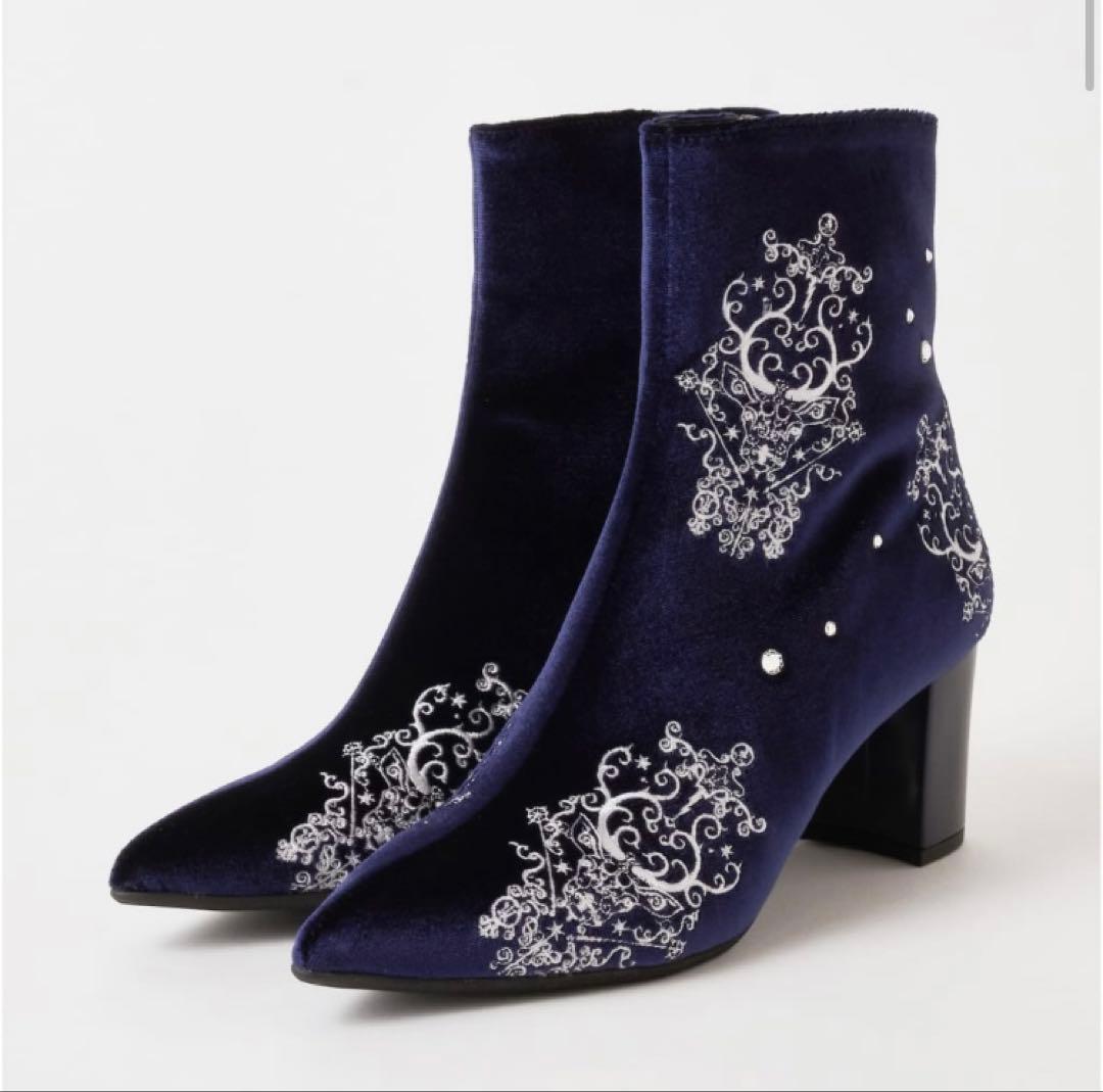 パトローナスネイビーベルベット/ネイビースムース