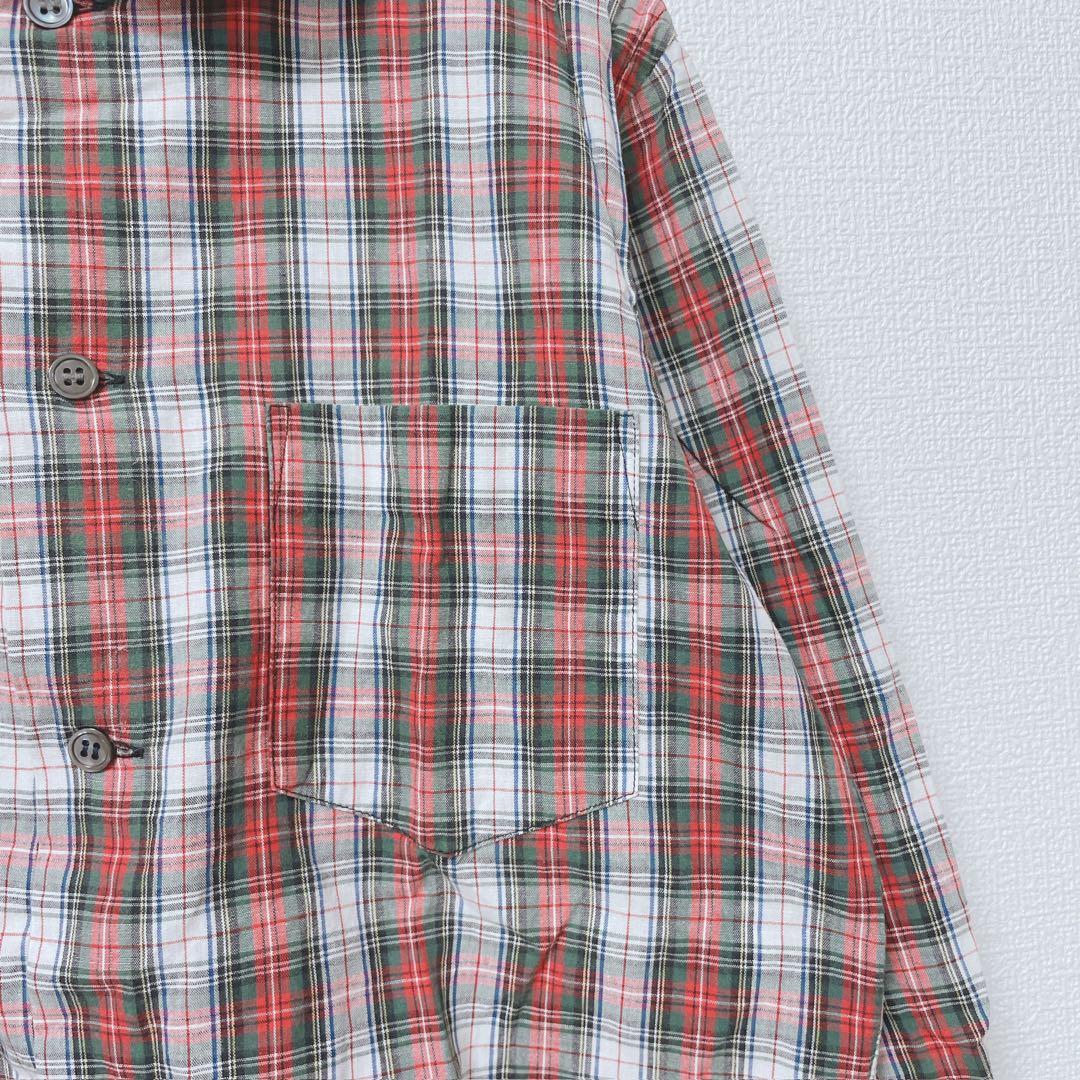 コムデギャルソンシャツ　シャツ　羽織　カジュアル　丸襟　薄手　コットン100　Ｓ