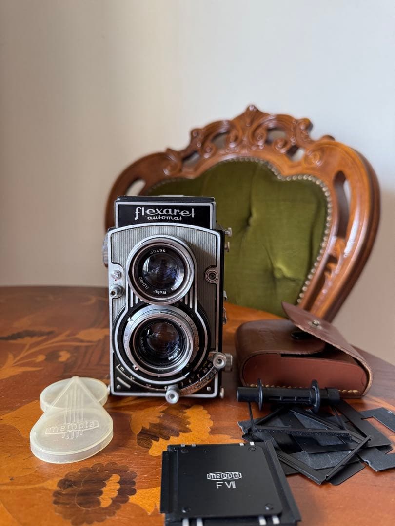 【激レア135mmマスク付・完動品】Flexaret Automat VII