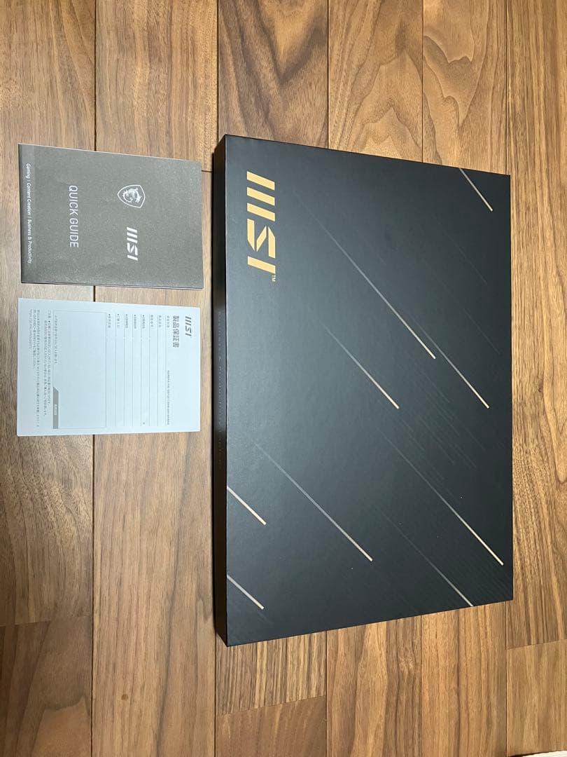 ジャンク MSI Prestige-15-A12UD-231JP