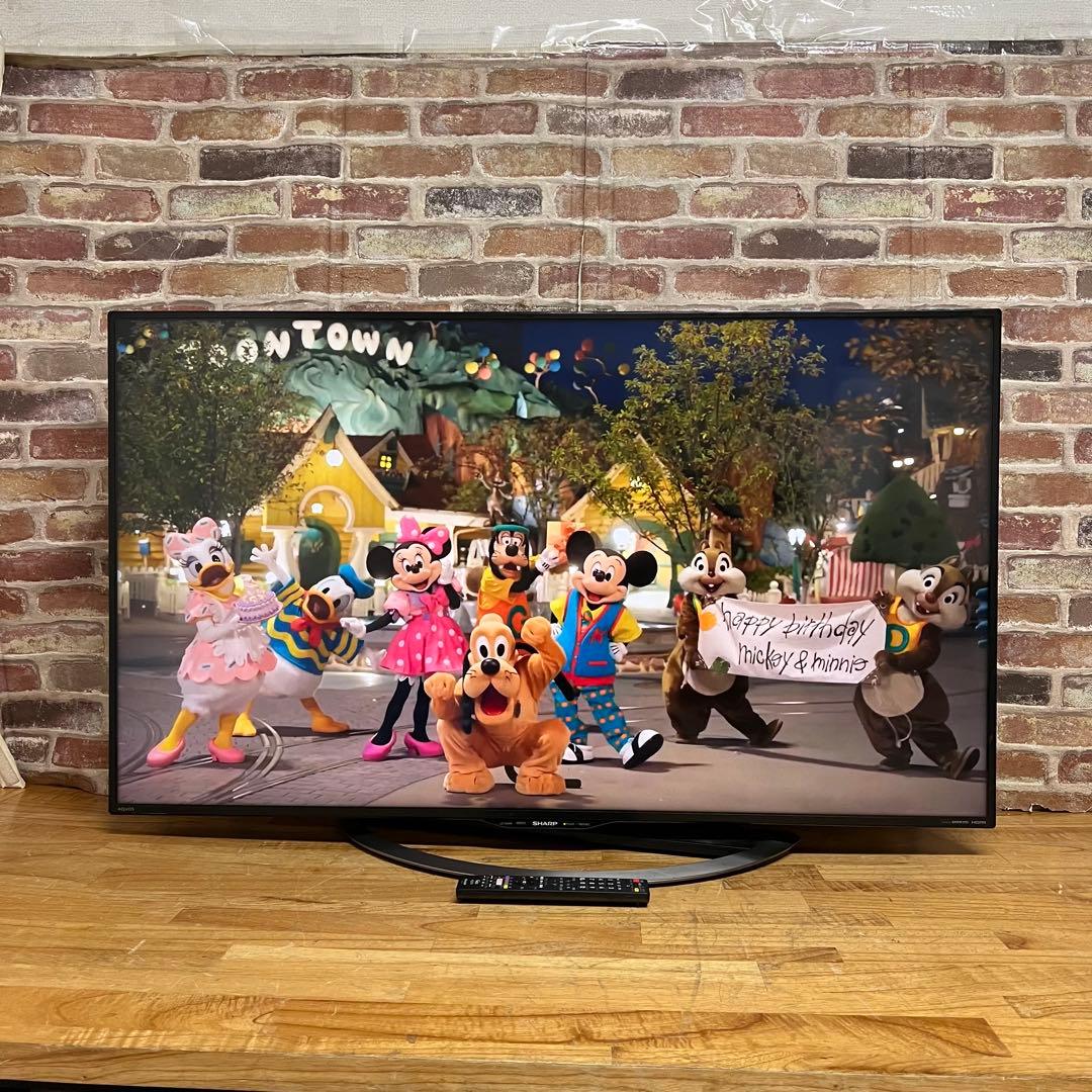 シャープ 50V型 4K 液晶テレビ AQUOS LC-50U45 動画アプリ○