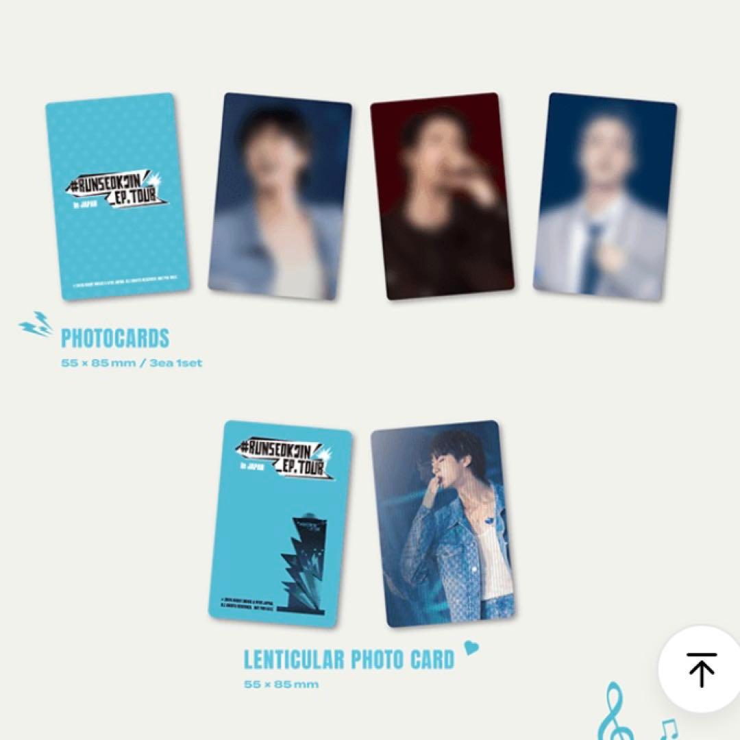 BTS Jin RUNSEOKJIN_EP.TOUR in JAPAN 未開封