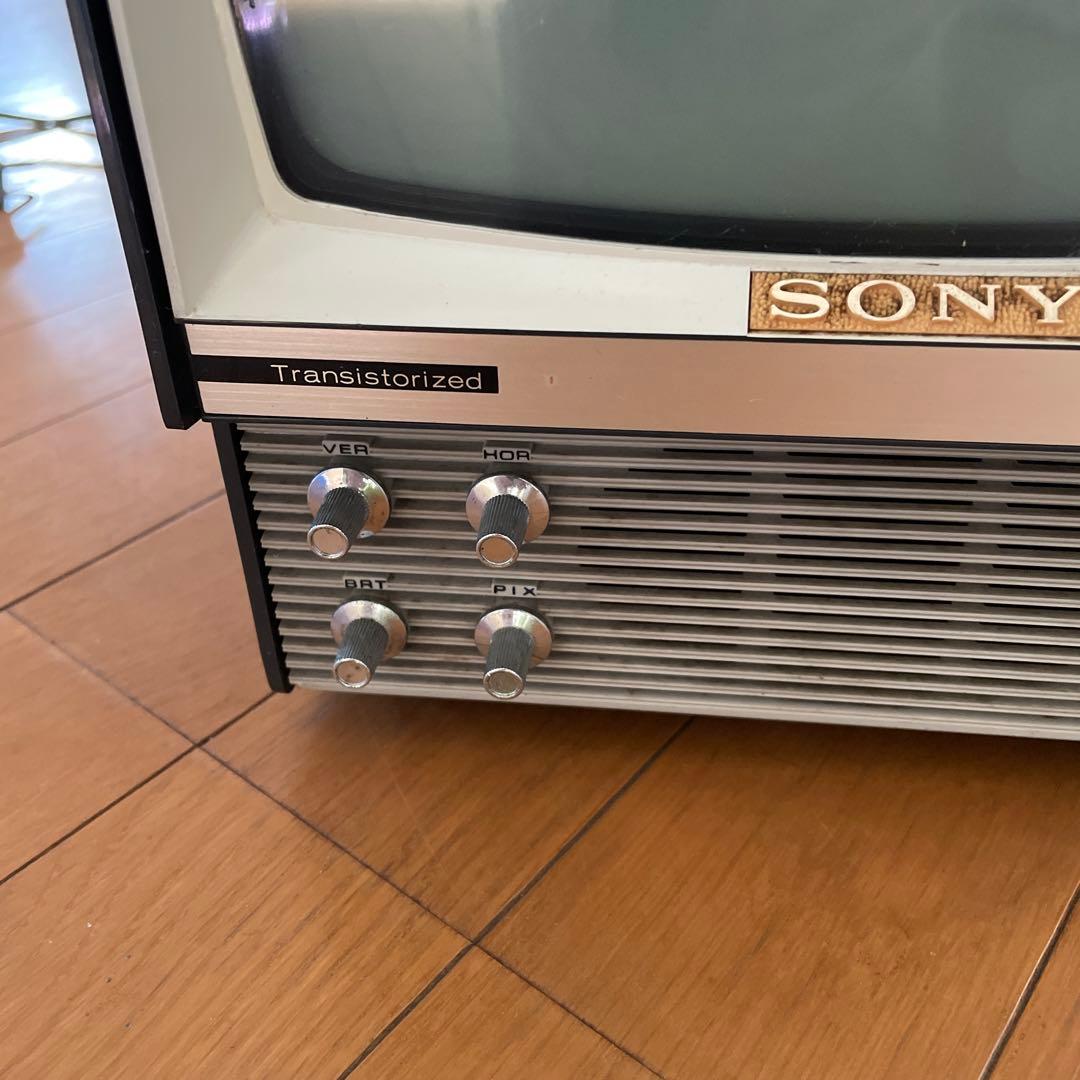 昭和レトロ❗️ソニー SONYトランジスタテレビ 9-306型 ブラウン管 レトロ