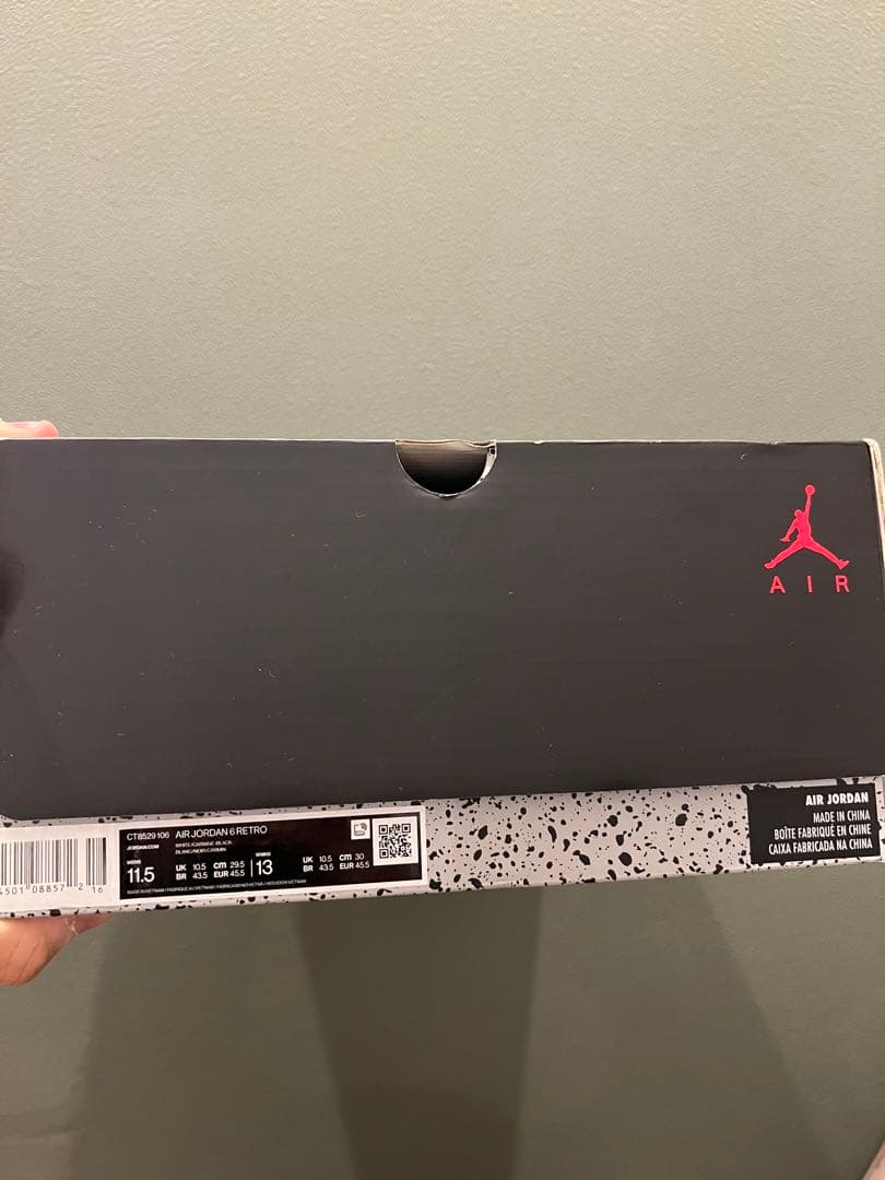 NIKE AIR JORDAN6 レトロ カーマイン 2021