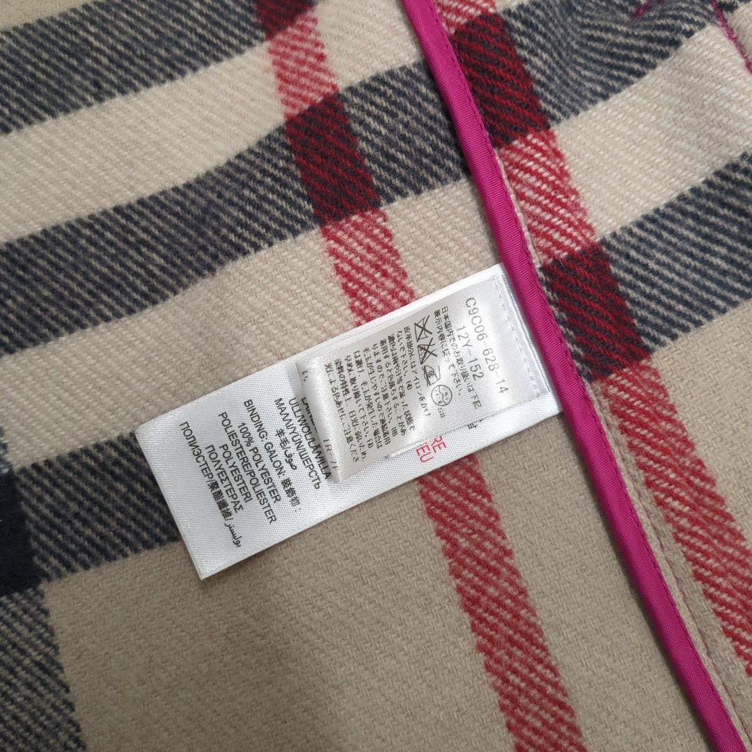 希少/美品 ピンク/BURBERRY children/ダッフルコート 12Y