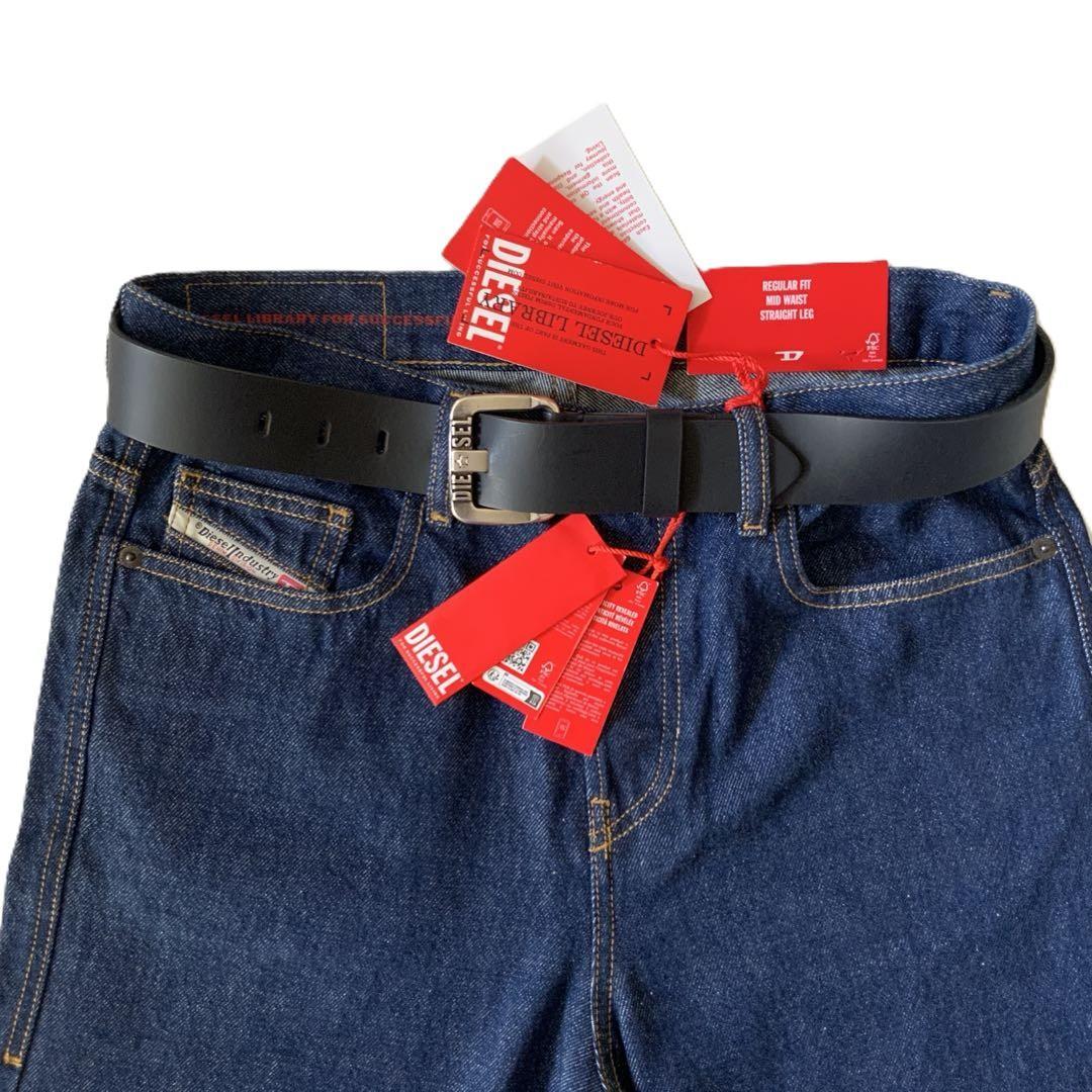 ラスト１点　ディーゼル　B-STARⅡ　ベルト　80　X08881　ブラック