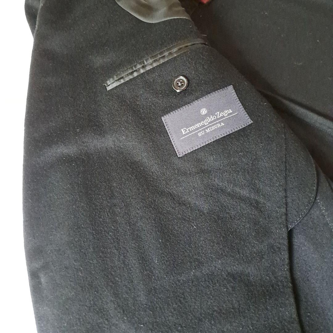 Ermenegildo Zegna ブラック Woolカシミヤジャケット