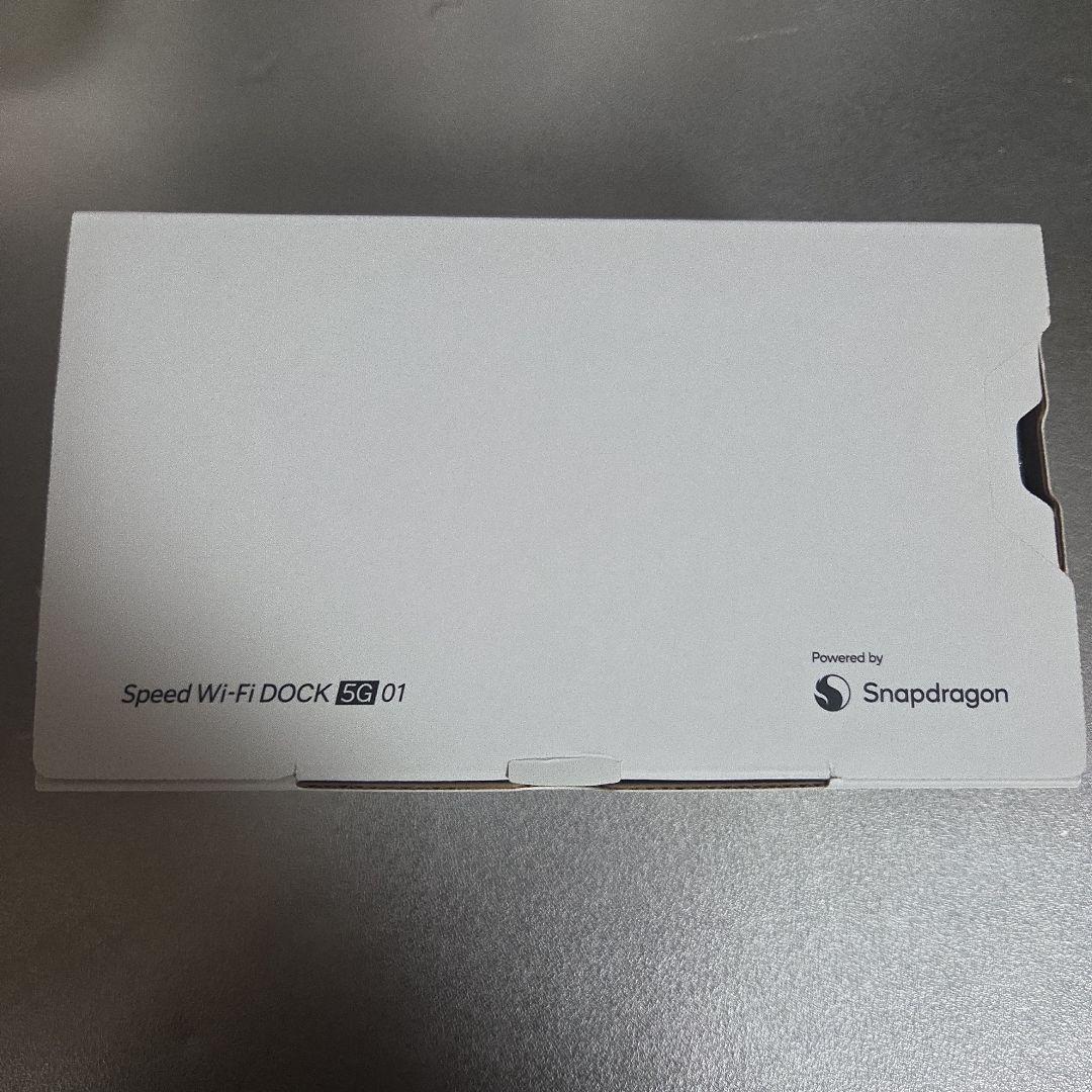 Speed Wi-Fi DOCK 5G 01　未使用品