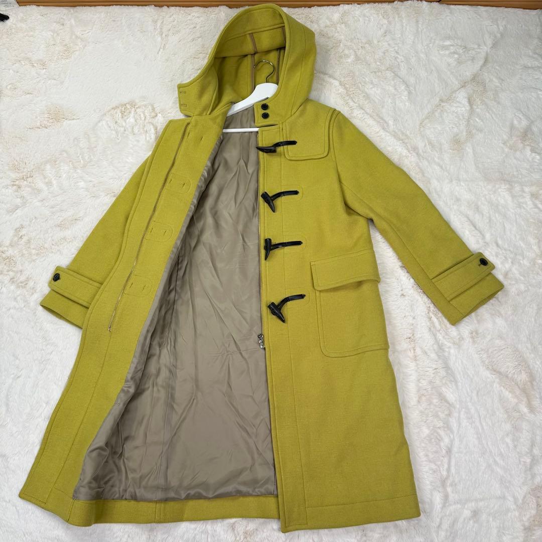 【極美品】IÉNA イエロー ダッフルコート メルトン トグル 38