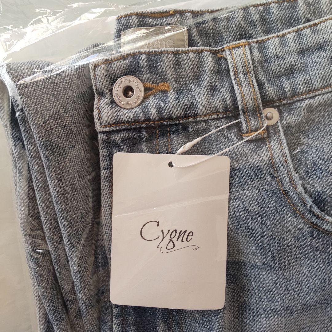 cygne / カーヴィーデニム Rem 1サイズ ブルー