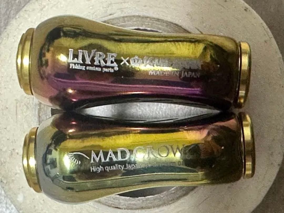 リブレ×スクイッドマニア　MADCROW オーロラゴールドノブ