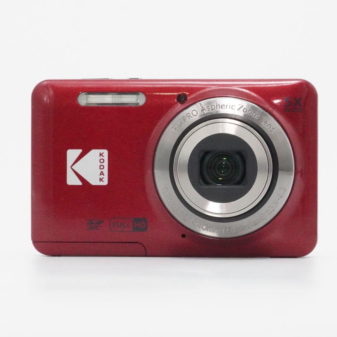 KODAK PIXPRO FZ55 レッド デジタルカメラ