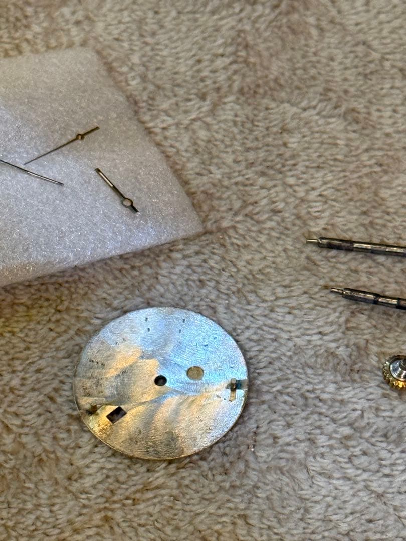 ROLEX Datejust ゴールド文字盤 針セット