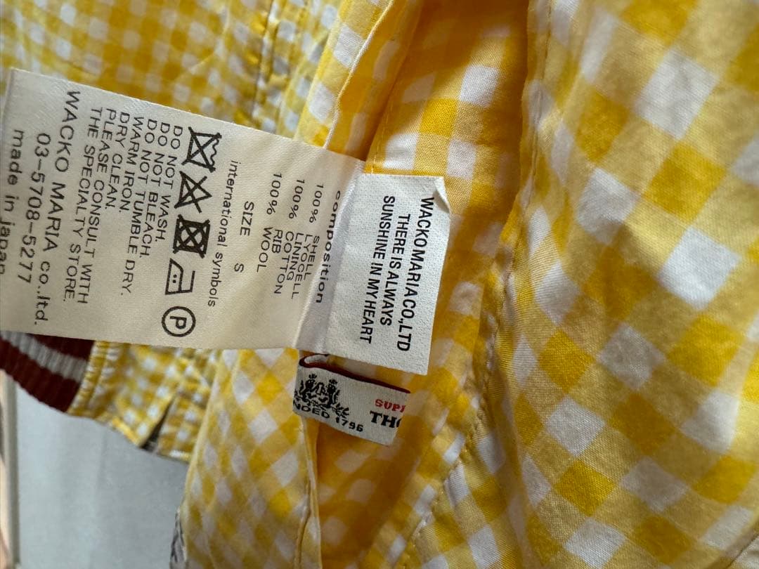 ワコマリア　パームツリー柄 リバーシブル　WACKOMARIA