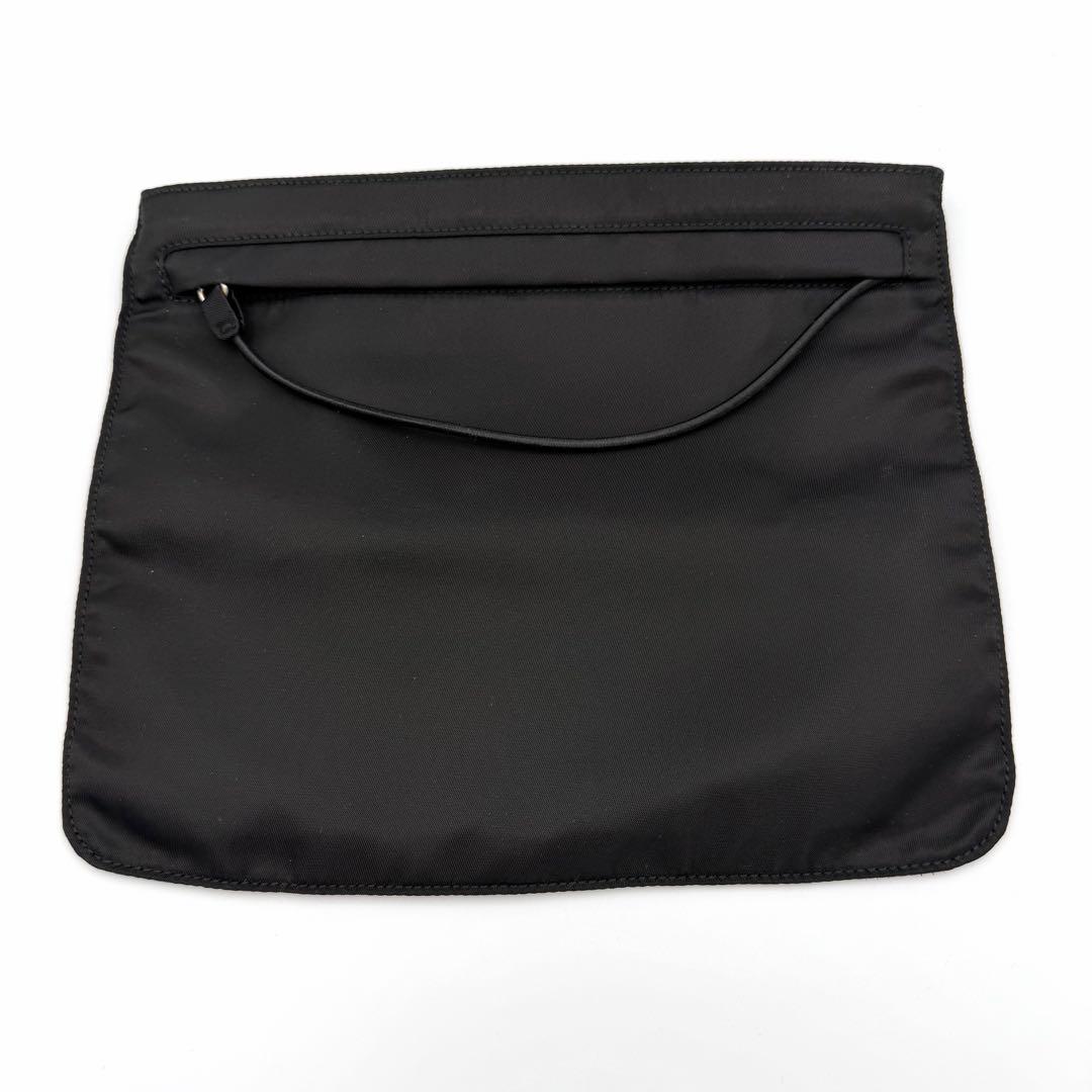 未使用品✨PRADA プラダ ポーチ 三角ロゴ ブラック