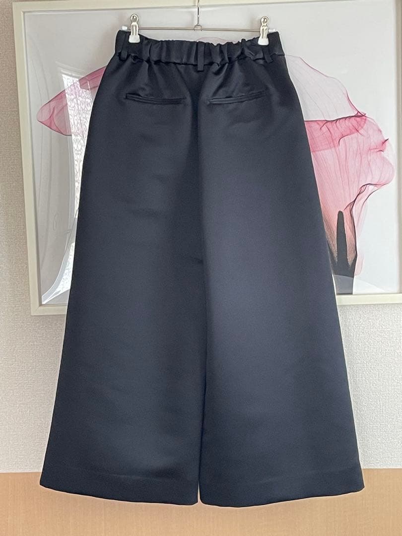 heve ヘイヴ　サテンフレアガウチョパンツ　38サイズ