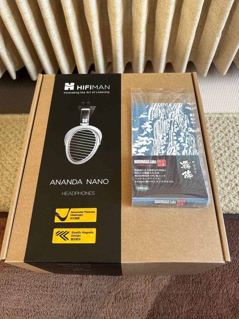 hifiman ananda nano nobunagalabs 霧降　セット