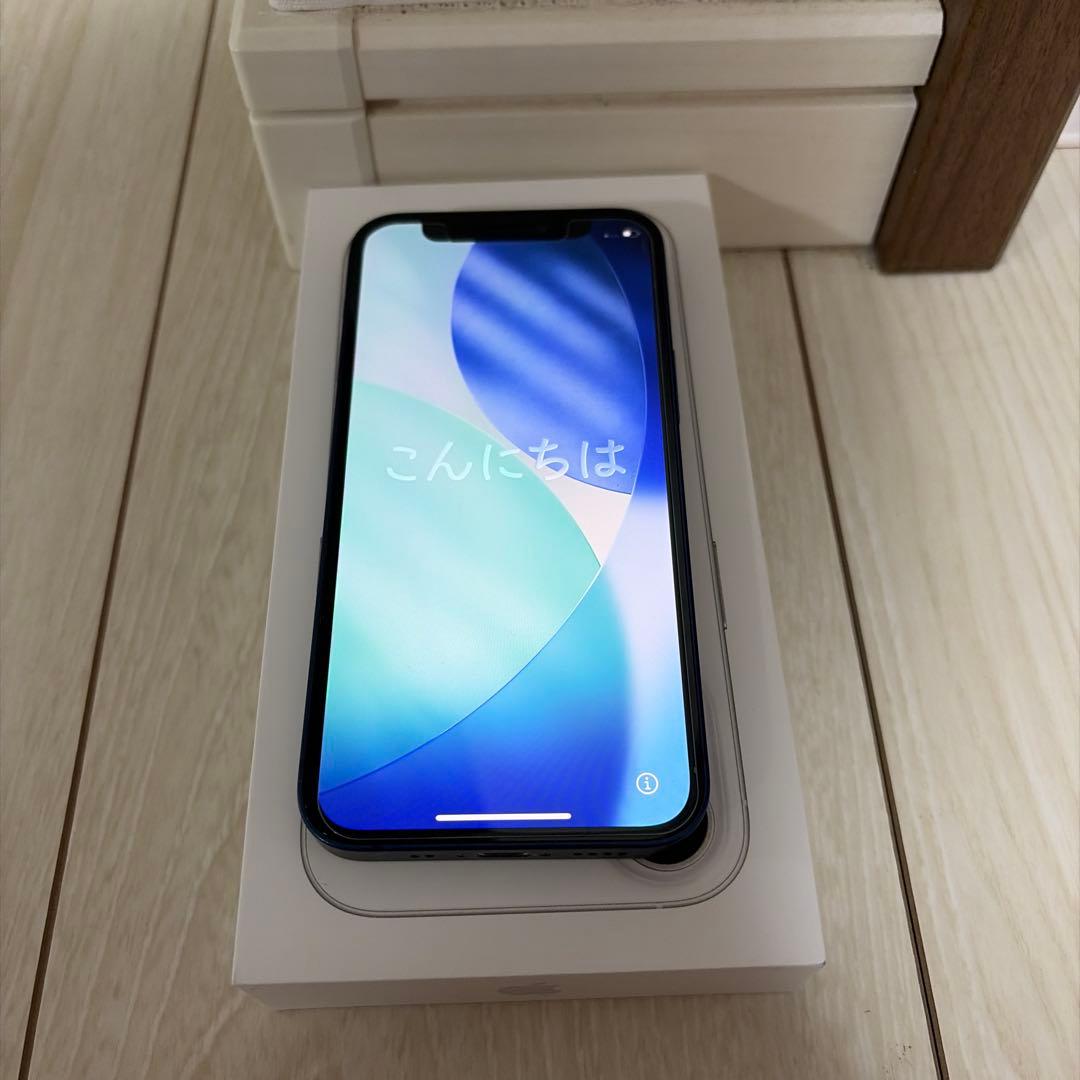 iPhone12 mini ブルー　青 128GB 値下げ中‼️