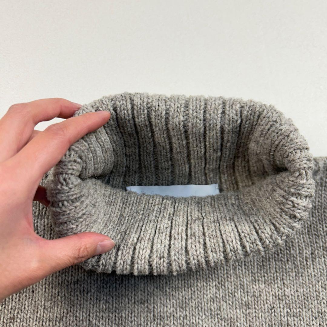 北欧暮らしの道具店utilite 美品 ペルーハイランド タートルネックニット