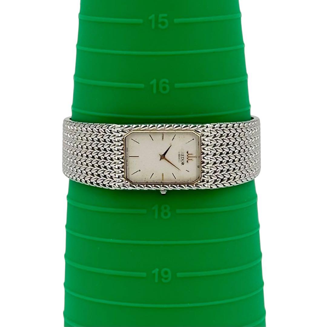 セイコー 2F70-5331 クレドール シルバー クオーツ 腕時計