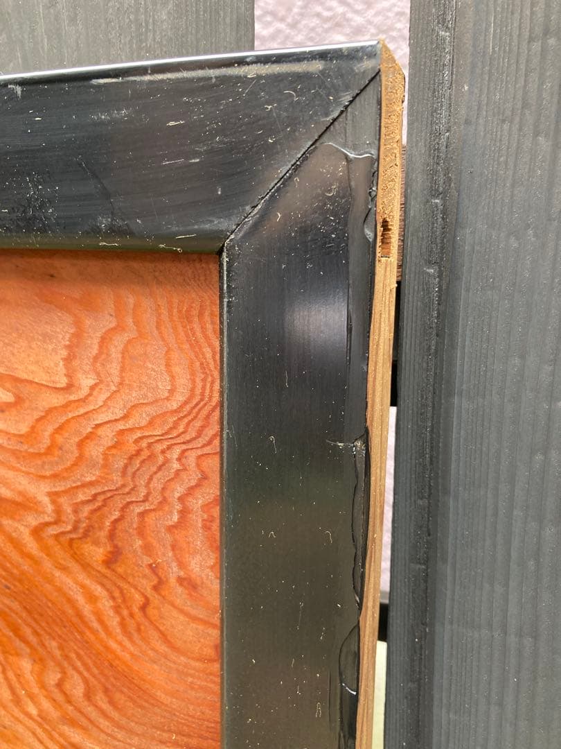 【 重厚年代物】欄間✨松と鷹✨2枚組