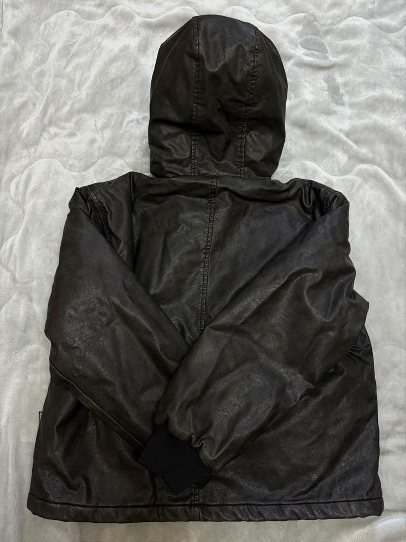 WISH FOR EVER 2WAY フードブルゾン M ブラック